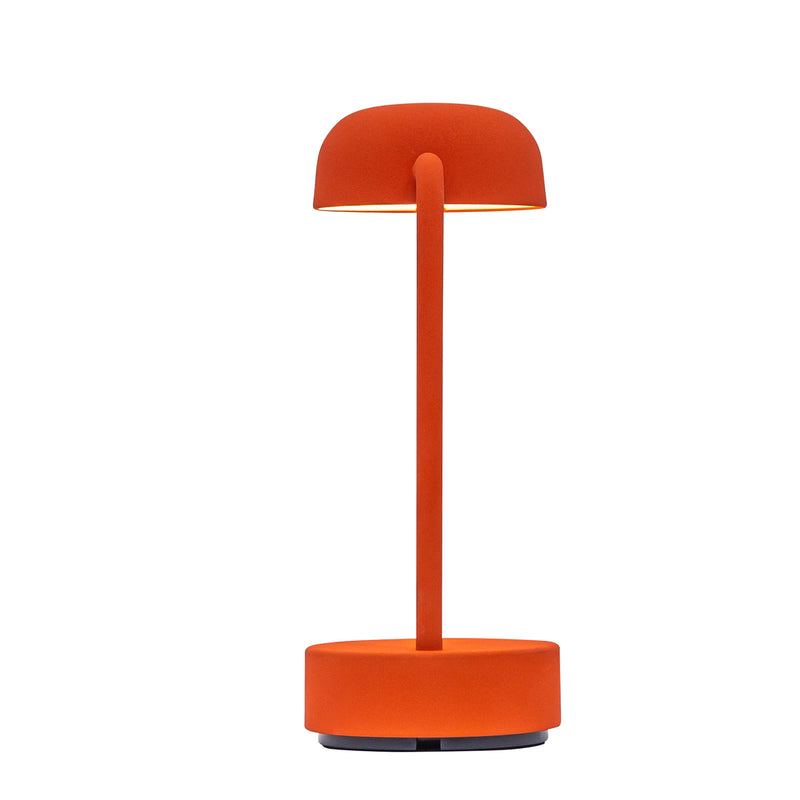 Kooduu bezprzewodowa lampa biurkowa Fokus Orange