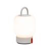 Kooduu - Biała przenośna lampa stołowa LED Loome Cloudy White