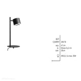 Lampa biurkowa Bot - Aldex (regulowana, ustawna 1xAR111) 1047B