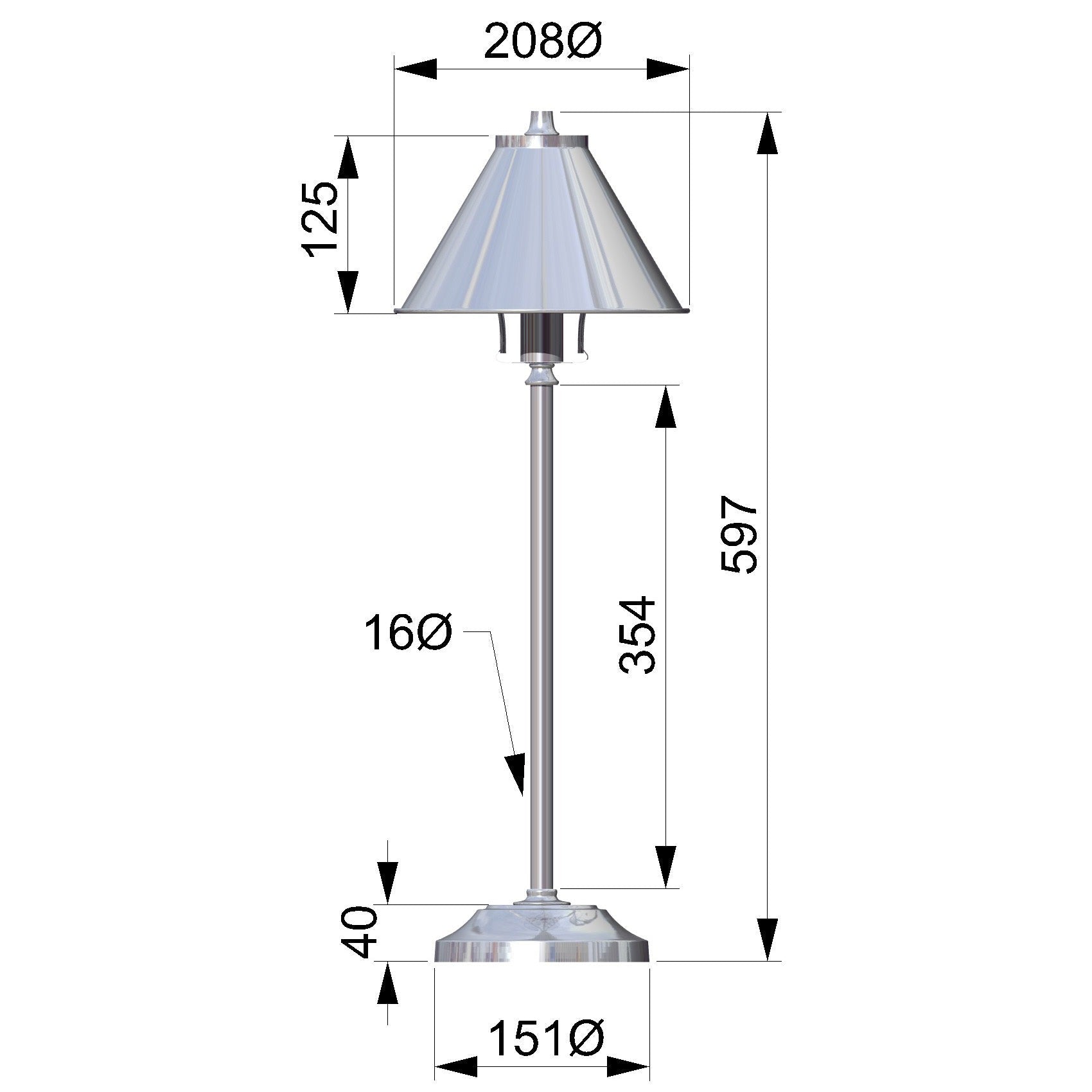 Lampa biurkowa Provence ze starym brązem - Elstead (1xE14)