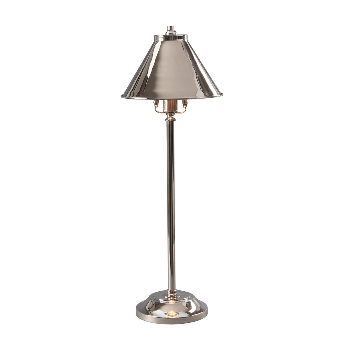 Lampa biurkowa / stołowa Provence - Elstead (1xE14, polerowany nikiel)