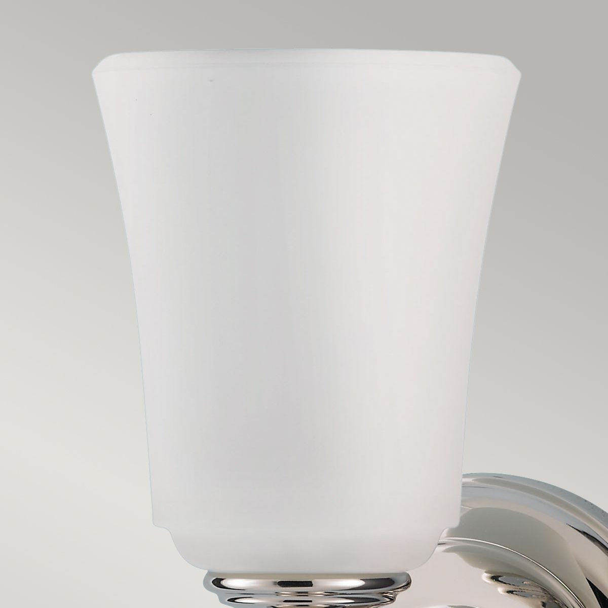 Lampa do łazienki (mleczne szkło, chrom) kinkiet łazienkowy (G9 1x4W) Feiss (Huguenot)
