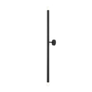 Lampa do salonu, czarny kinkiet Tubo Wall Black L - Aldex (2xE14) 1072D1L