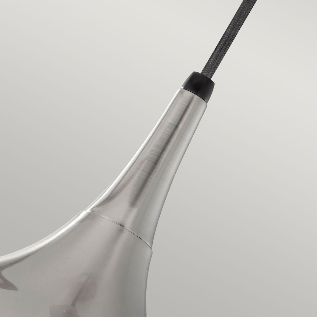 Lampa metalowa 25cm (szczotkowana stal) do kuchni salonu jadalni (1xE27) Feiss (Beso)