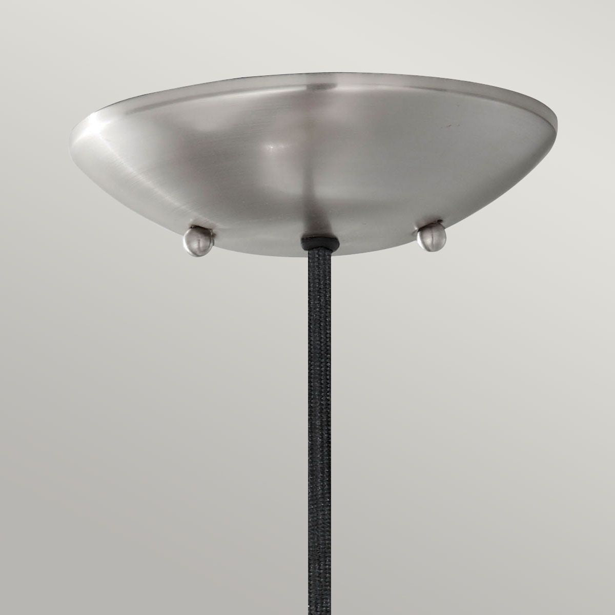 Lampa metalowa 45cm (szczotkowana stal) do kuchni salonu jadalni (1xE27) Feiss (Beso)