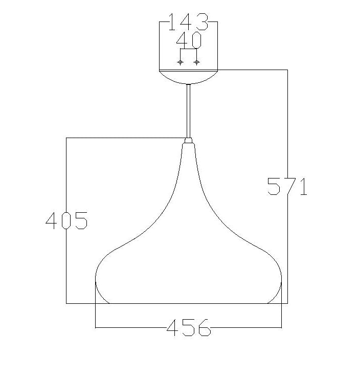 Lampa metalowa 45cm (szczotkowana stal) do kuchni salonu jadalni (1xE27) Feiss (Beso)