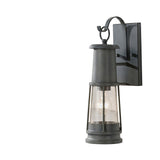 Lampa metalowa loftowa kinkiet - latarnia w starym stylu 1xE27, Feiss (Chelsea Harbor)