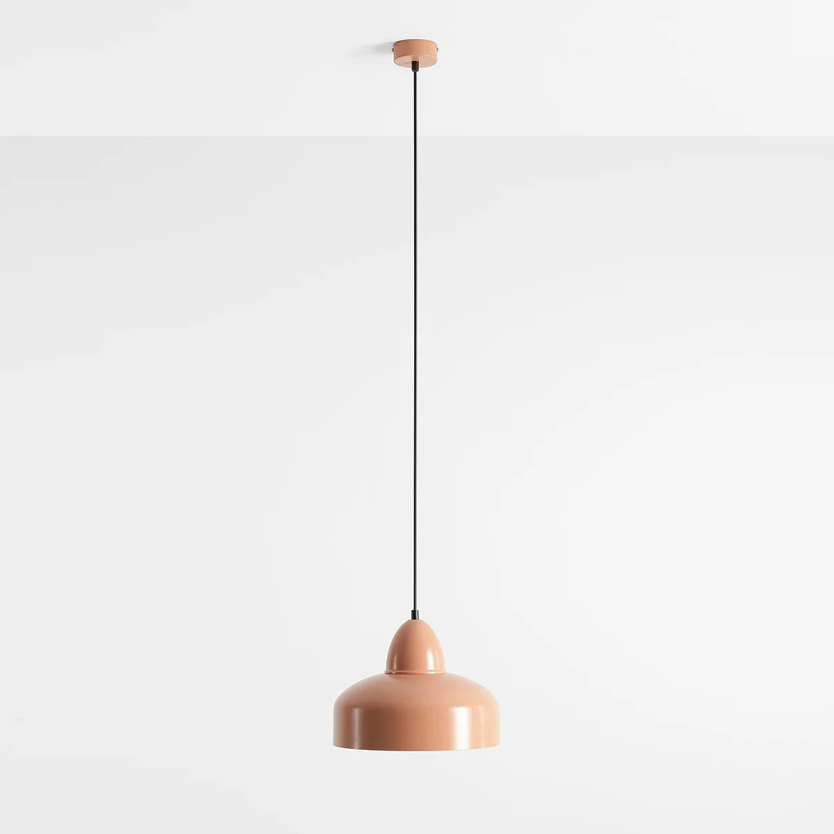 Lampa nad wyspę kuchenną, kolorowa metalowa, Como Coral (Aldex)