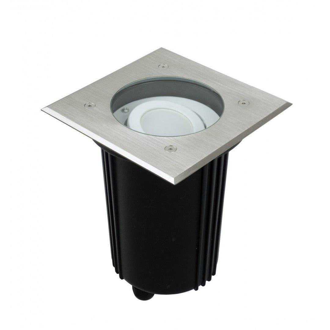 Lampa najazdowa kwadratowa 15x15cm (Mix 6725) zewnętrzna regulowana (1x GU10) SU-MA