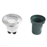 Lampa najazdowa zewnętrzna LED, okrągła 10,8cm (LED 1W) SU-MA (Leda)