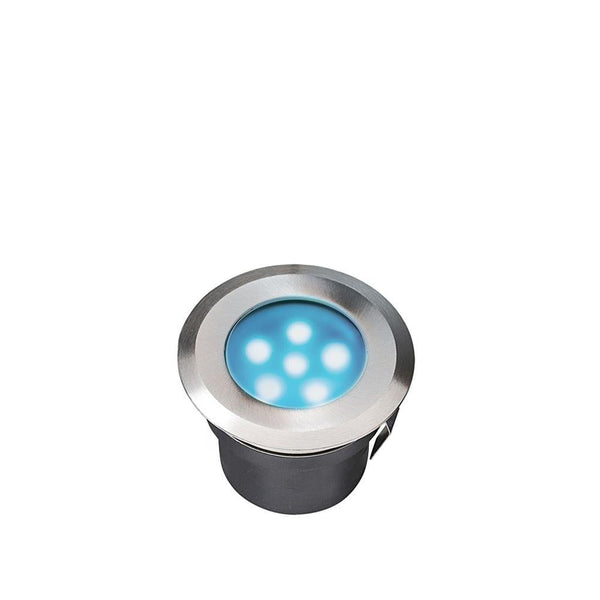 Lampa najazdowa/podwodna, ogrodowa zewnętrzna IP 67 (1W, niebieska) (system 12V LED) Sirius