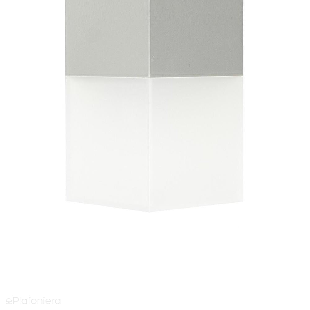 Lampa ogrodowa sufitowa zewnętrzna (grafit/czarny/szary) (22cm 1x E27) SU-MA (cube max)