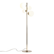 Lampa podłogowa Bloom Floor Gold, złota - Aldex 1091A30, (2xE14/2xE27)