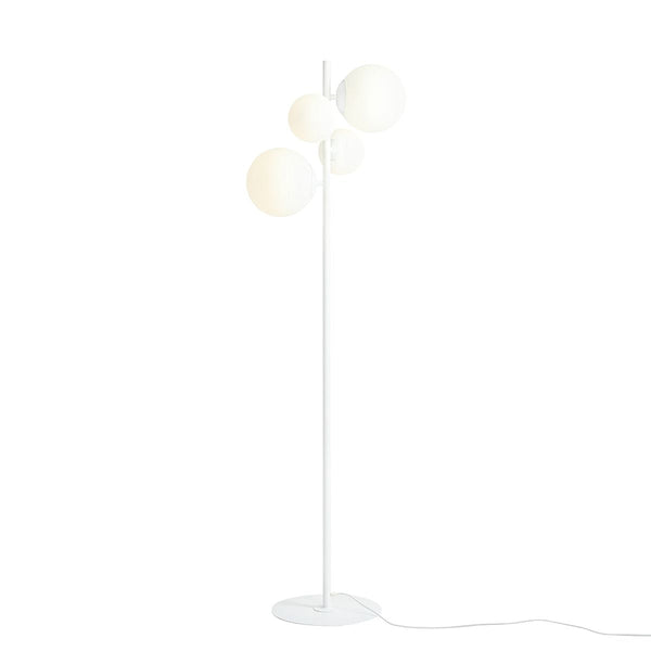 Lampa podłogowa Bloom Floor White, biała - Aldex, 1091A (2xE14/2xE27)