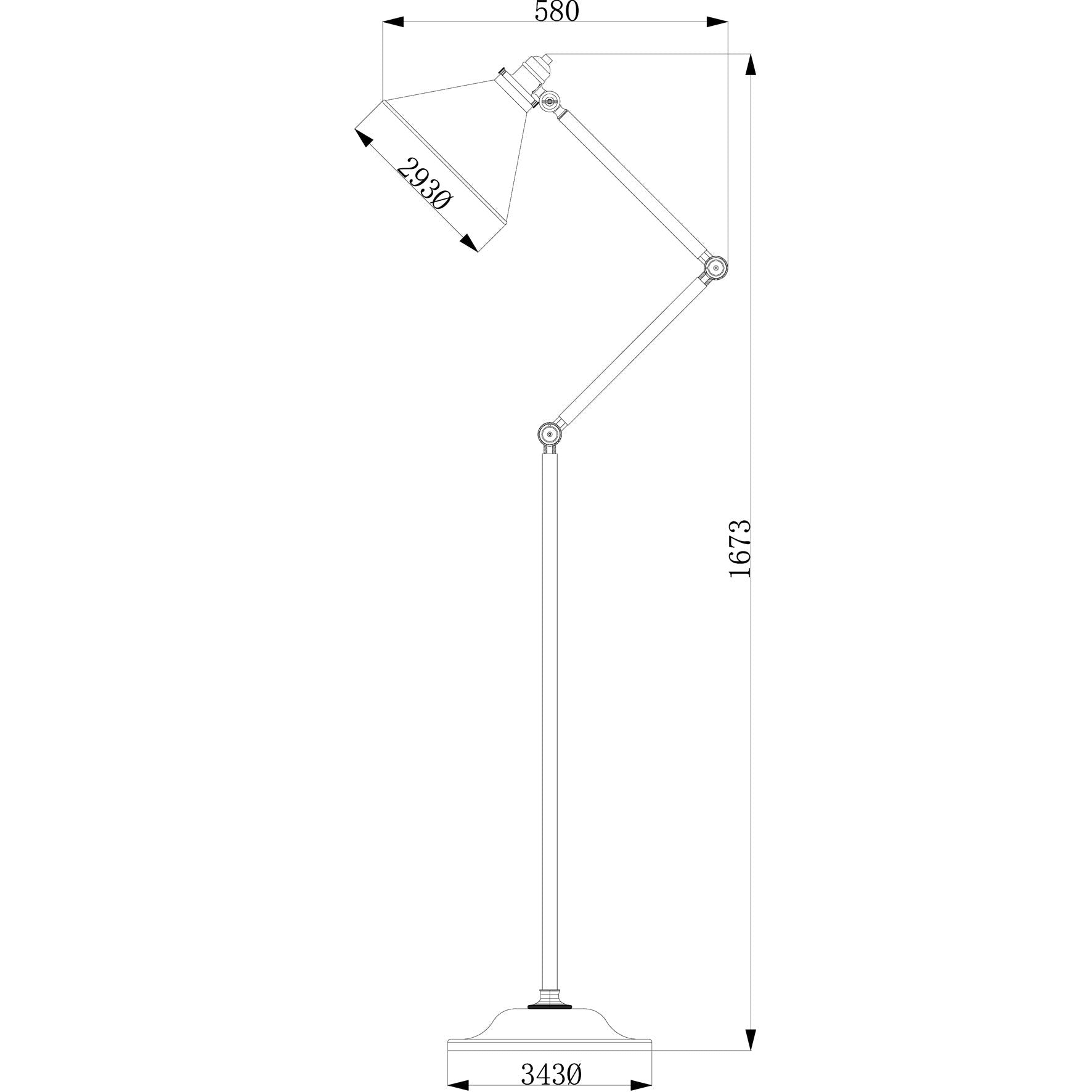 Lampa podłogowa Provence (polerowany nikiel) - Elstead (1xE27)