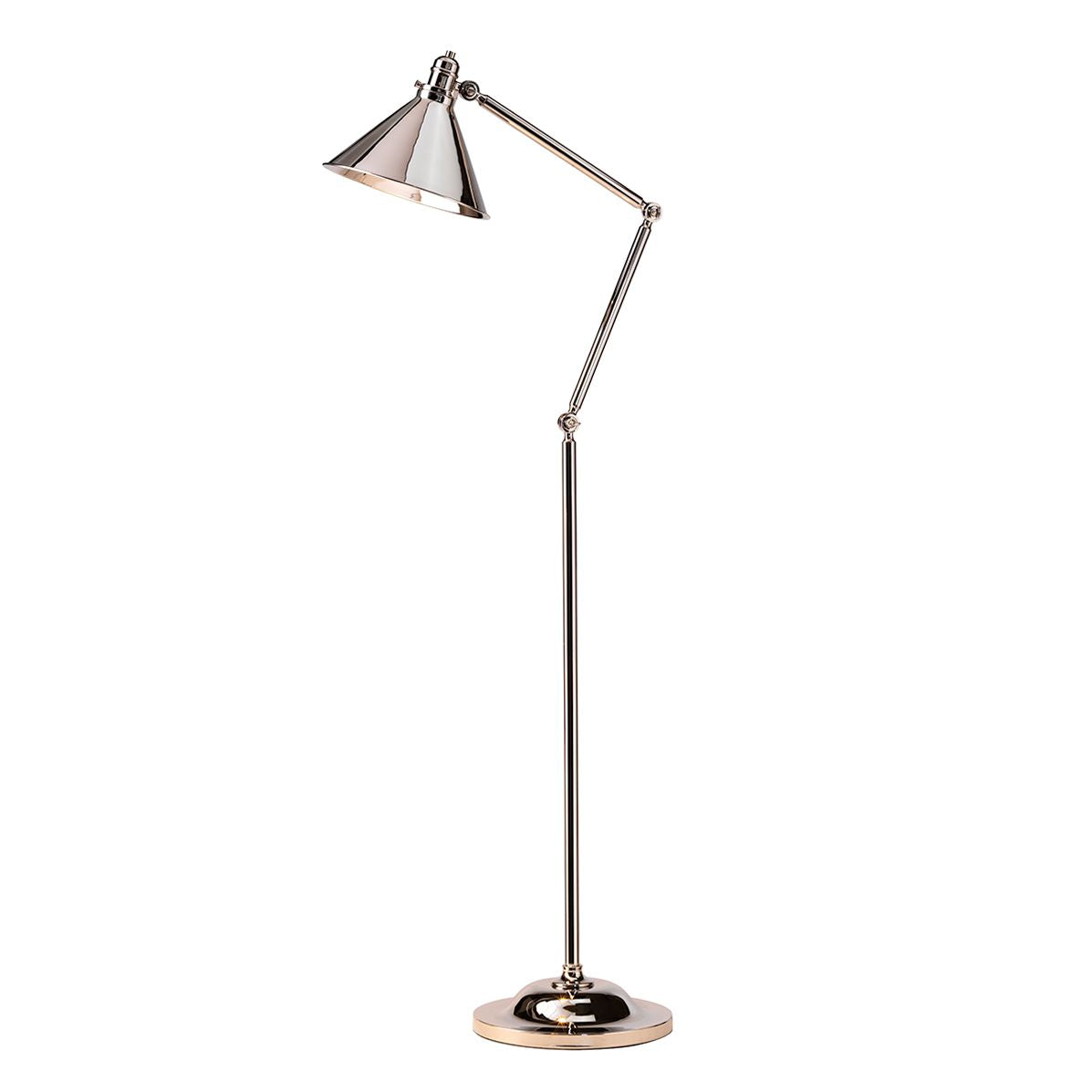 Lampa podłogowa Provence (polerowany nikiel) - Elstead (1xE27)