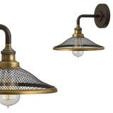 Lampa ścienna w stylu retro / loftowym Rigby - kinkiet do kuchni / salonu / sypialni, Hinkley