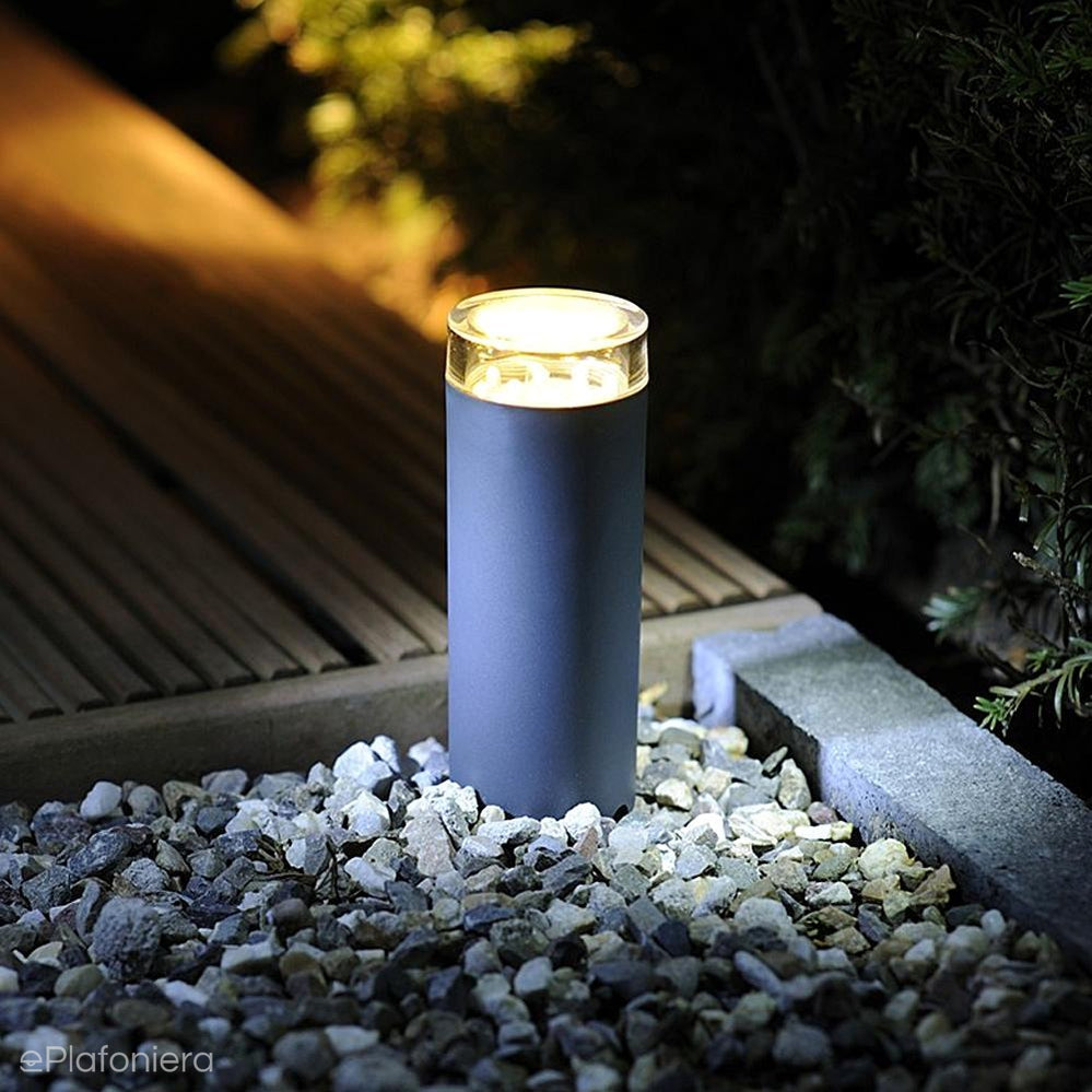 Lampa stojąca 16cm ogrodowa zewnętrzna słupek IP 44 (2W, 3000K) (system 12V LED) Linum