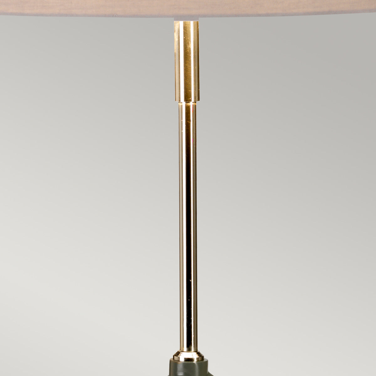 Lampa stojąca 65cm - stołowa (nikiel -szara) do salonu sypialni gabinetu (1xE27) Elstead (Vicenza)