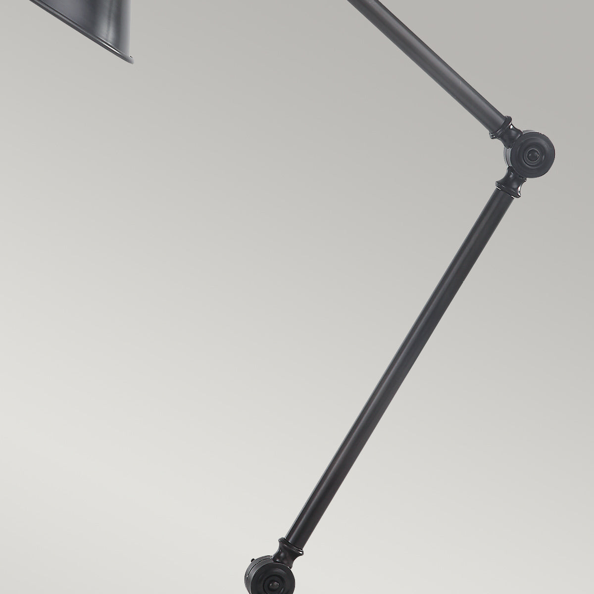 Lampa stojąca / biurkowa z łamanym ramieniem Provence (stary brąz) - Elstead (1xE27)