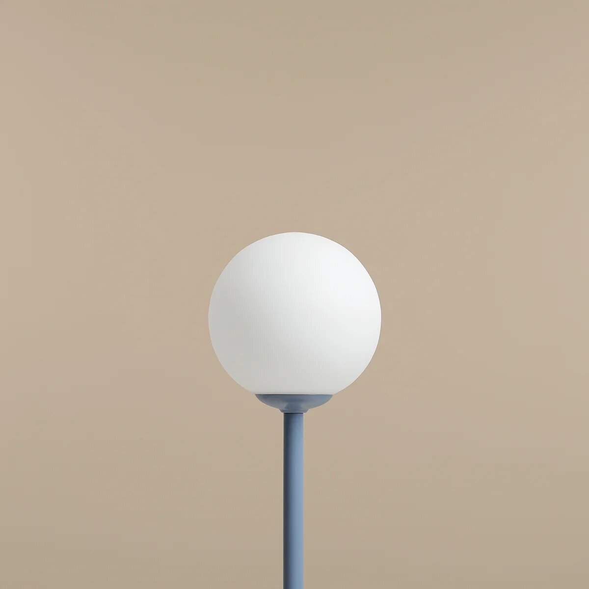 Lampa stojąca na szafkę nocną do sypialni, Pinne Dusty Blue - Aldex