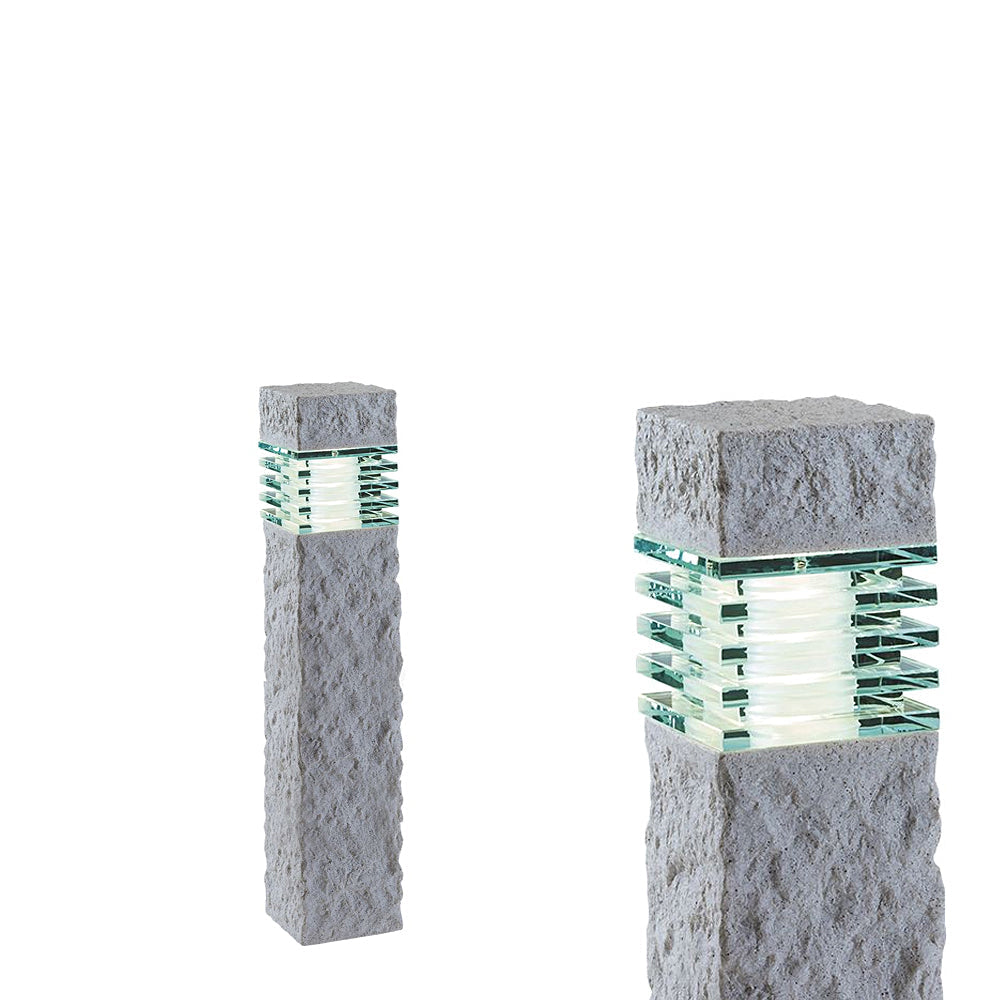 Lampa stojąca (Nepos 40cm/Titan 60cm) ogrodowa zewnętrzna słupek IP 44 (3W, 3000K) (system 12V LED)
