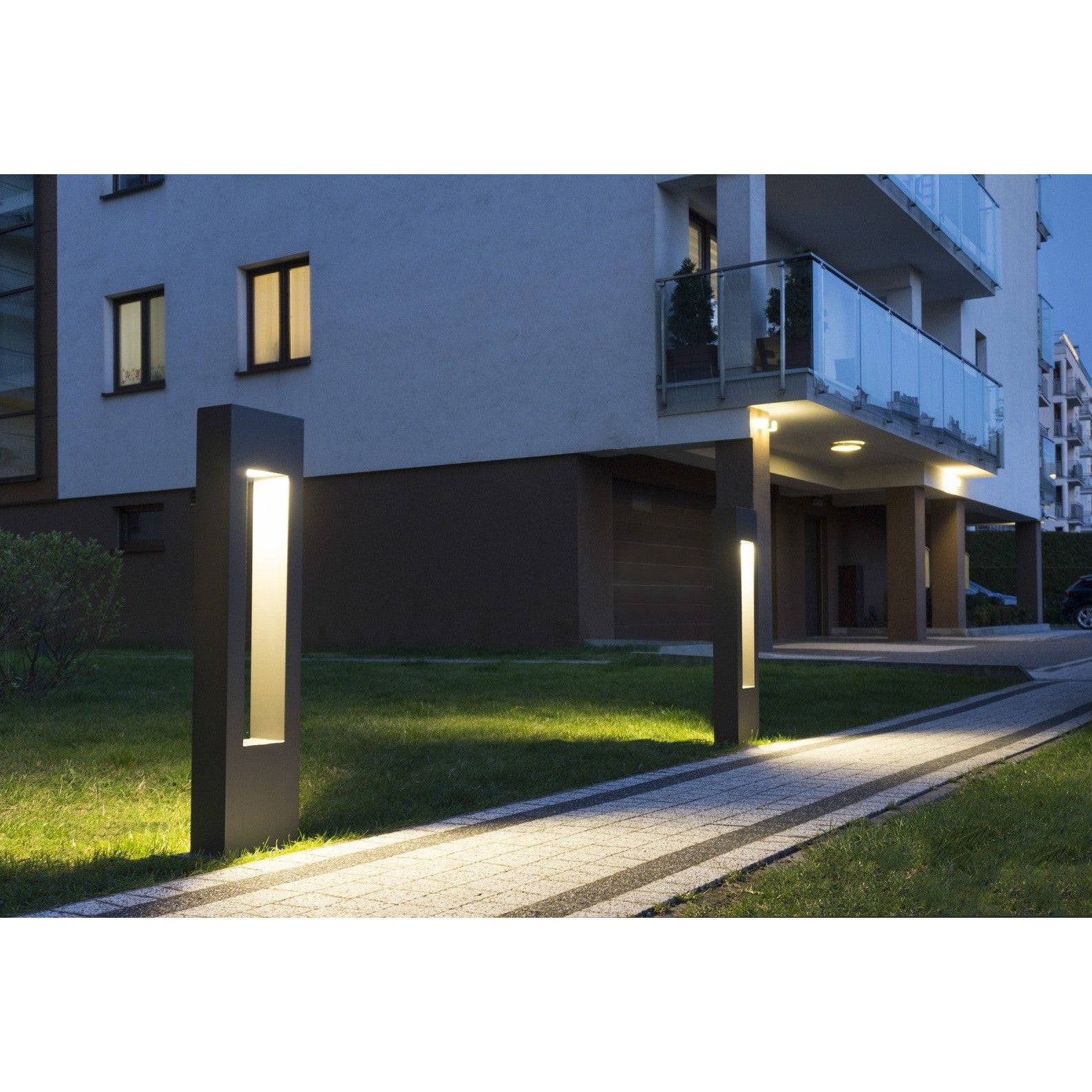 Lampa stojąca Rektan do oświetlenia parku / ulic / domu z IP65 - SU-MA