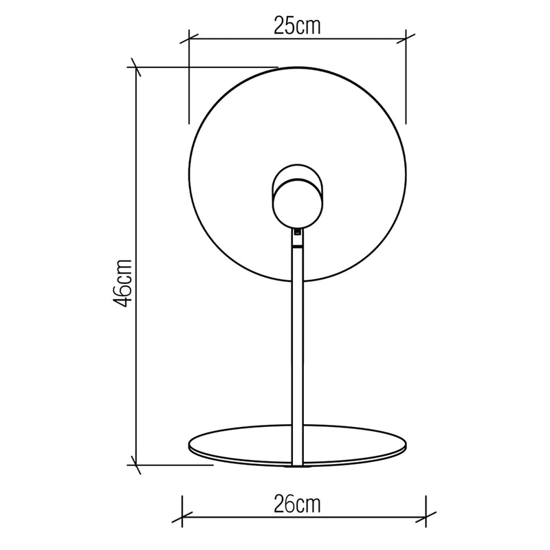 Lampa stołowa Dot, Accord Lighting - ePlafoniera.pl