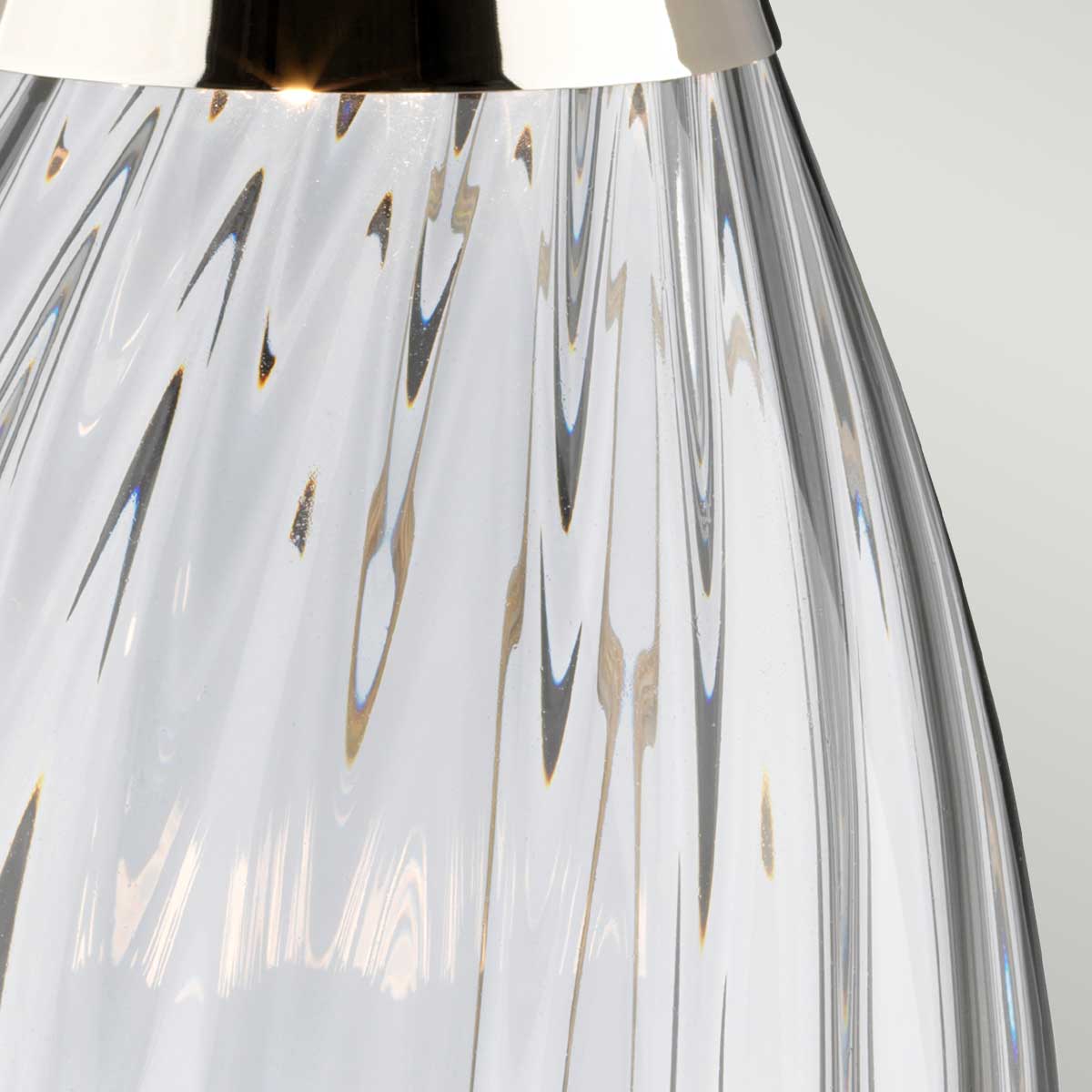 Lampa stołowa Lena z dymionym szkłem - Elstead, 60cm (1xE27, 1xGU10)