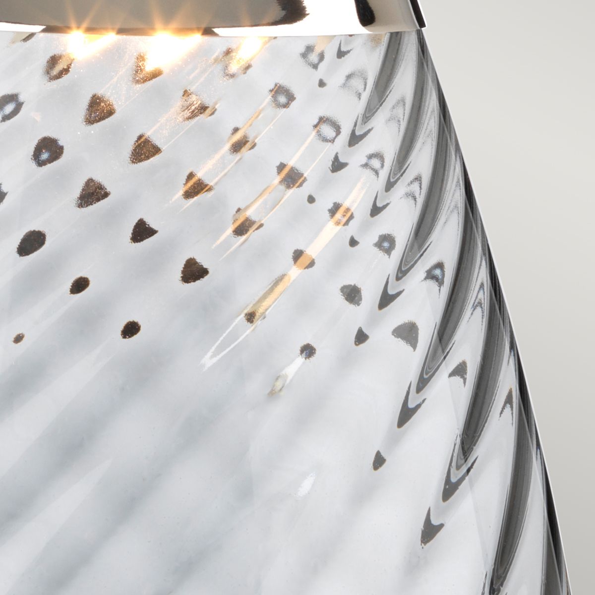 Lampa stołowa Lena z dymionym szkłem - Elstead, 60cm (1xE27, 1xGU10)