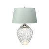 Lampa stołowa Samara - 2 źródła światła - Bezbarwne szkło