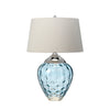 Lampa stołowa Samara - 2 źródła światła - Jasnoniebieska