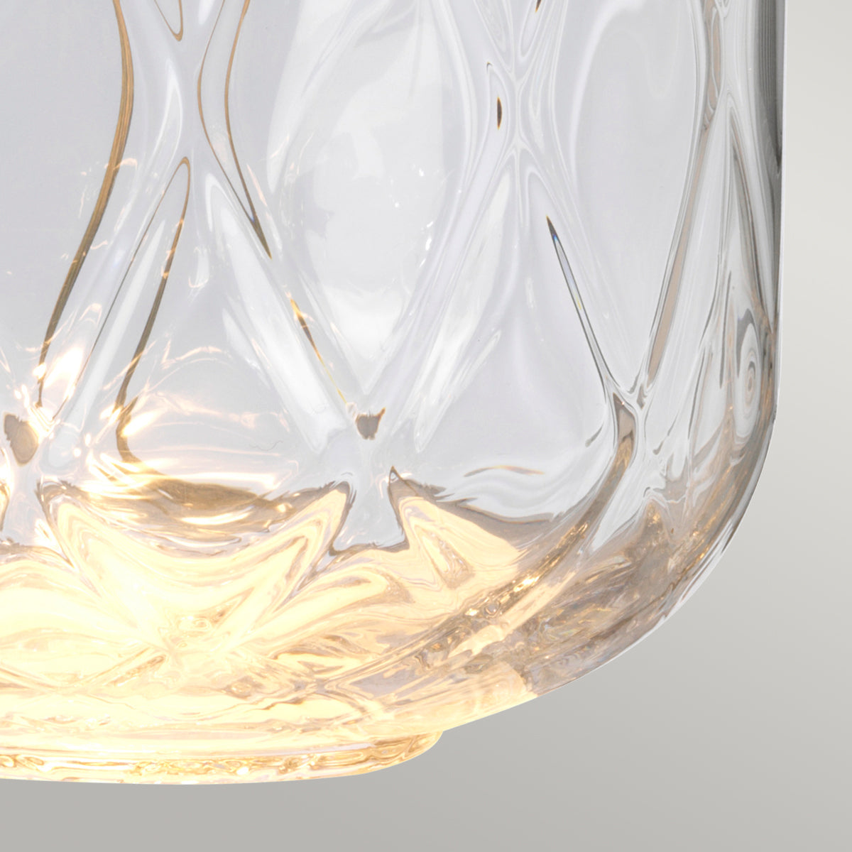 Lampa stołowa Sola - 2 źródła światła - Niebieski abażur, Quintiesse - ePlafoniera.pl