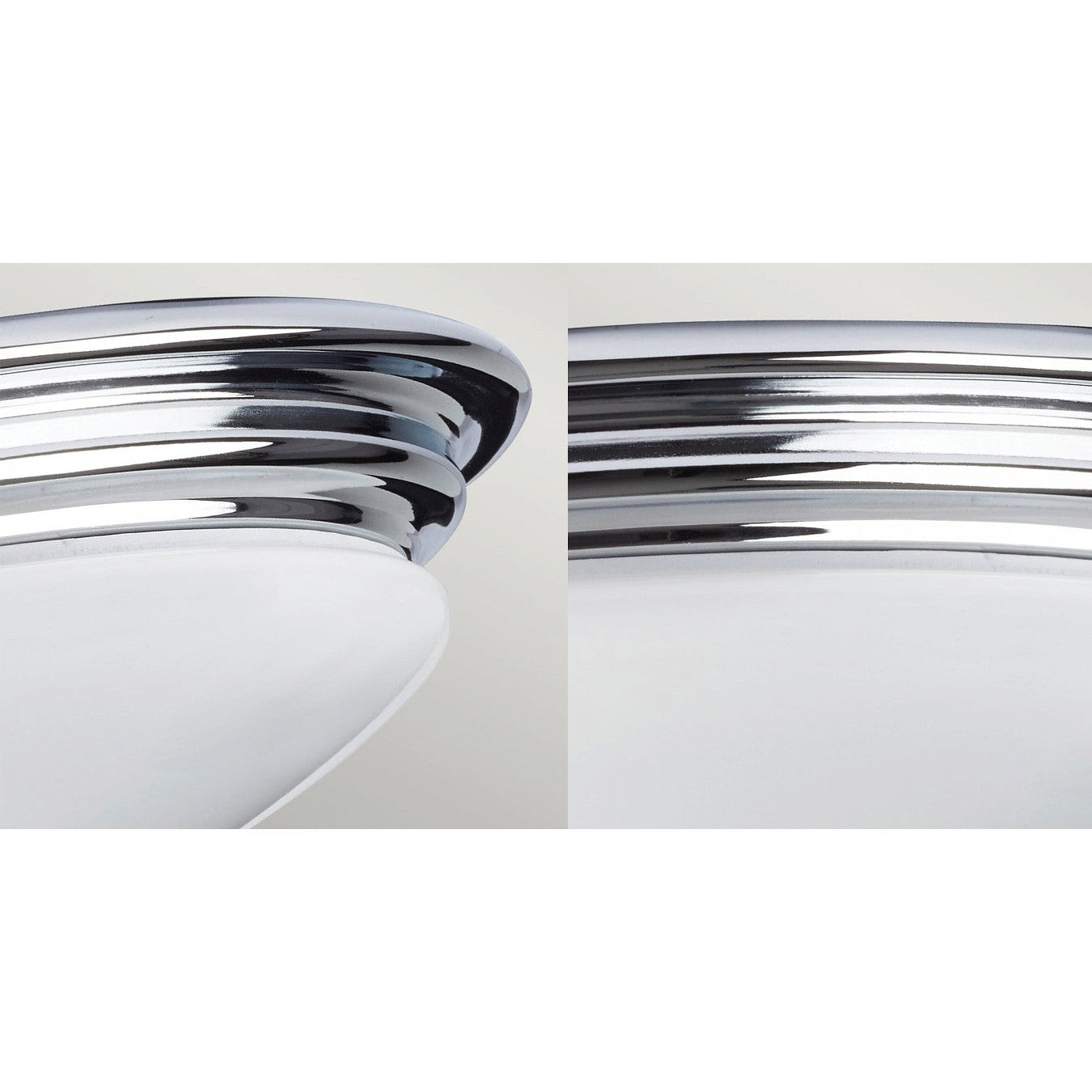 Lampa sufitowa chrom do łazienki kuchni jadalni, LED GX53 Elstead (Brompton)