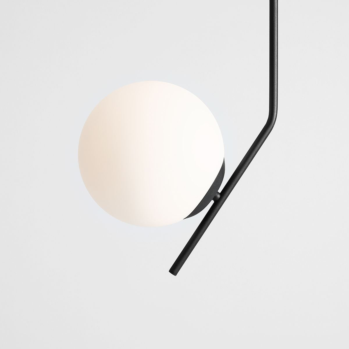 Lampa sufitowa Gallia Long Black, czarna - Aldex, 1095PL-G1L (E27, 95cm)
