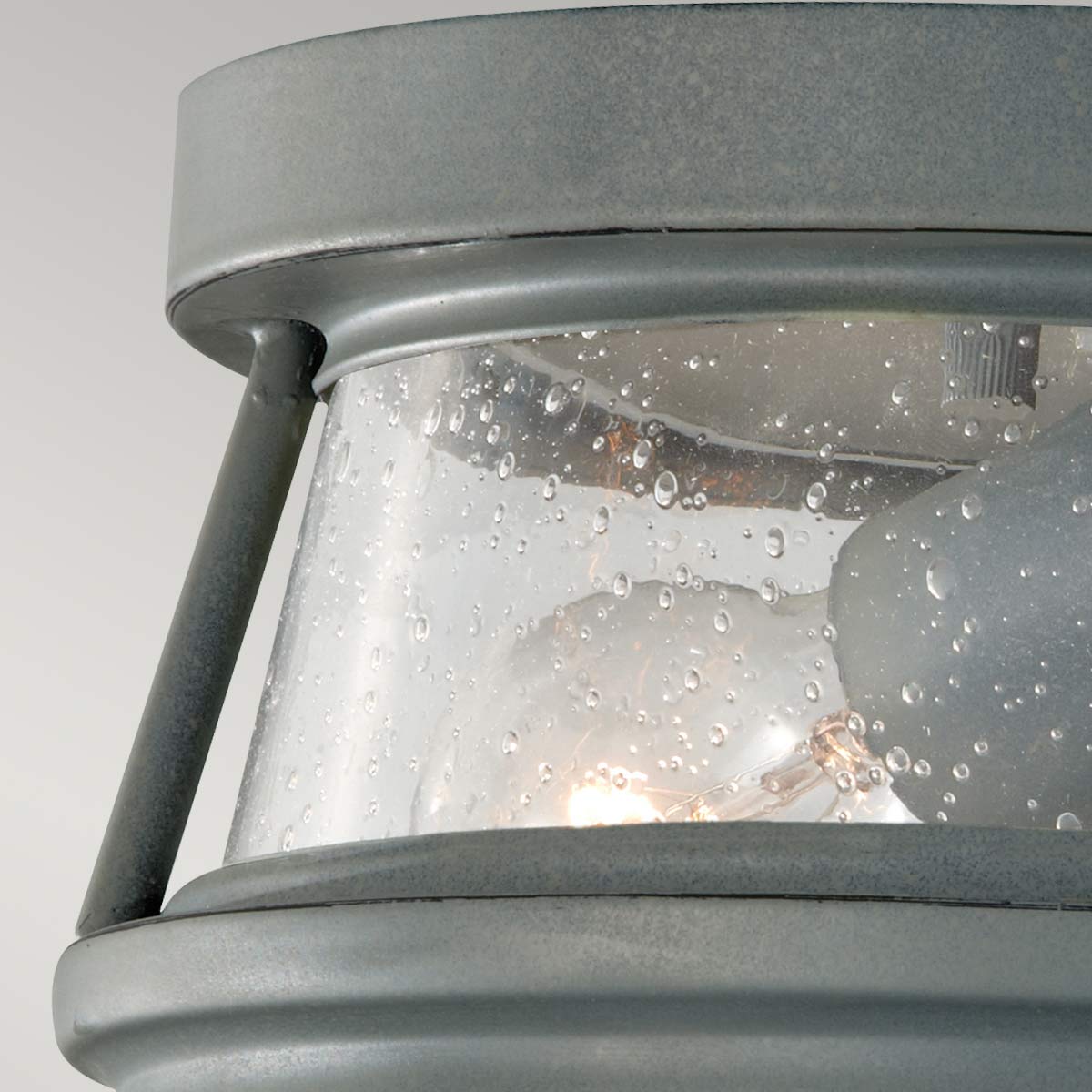 Lampa sufitowa metalowa loftowa - latarnia w starym stylu 2xE27, Feiss (Chelsea Harbor)