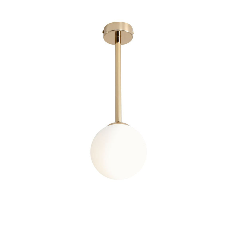 Lampa sufitowa Pinne Short Gold 42cm - Aldex, kula 14cm (E14) 1080PL-G30S