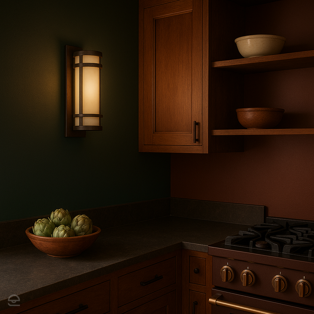 Lampa w stylu retro ścienna -kinkiet 12x43cm do salonu kuchni sypialni (2xE27) Feiss (Fusion)