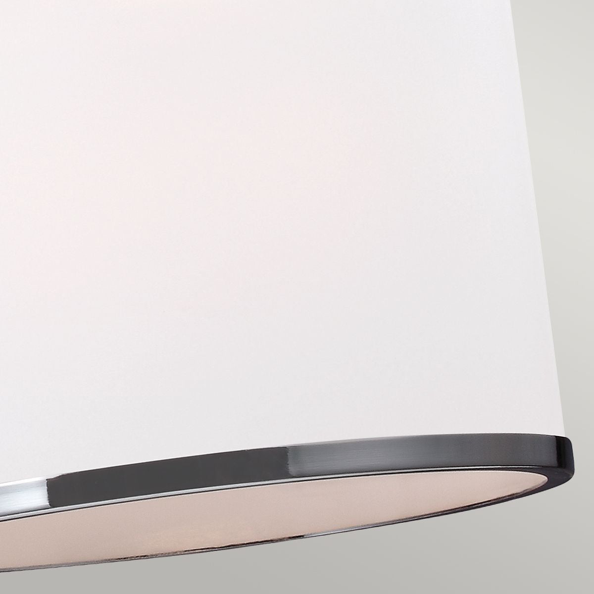 Lampa wisząca  3 klosze - (szkło, chrom, nikiel) do kuchni salonu sypialni (3xE27) Feiss (Prospect)