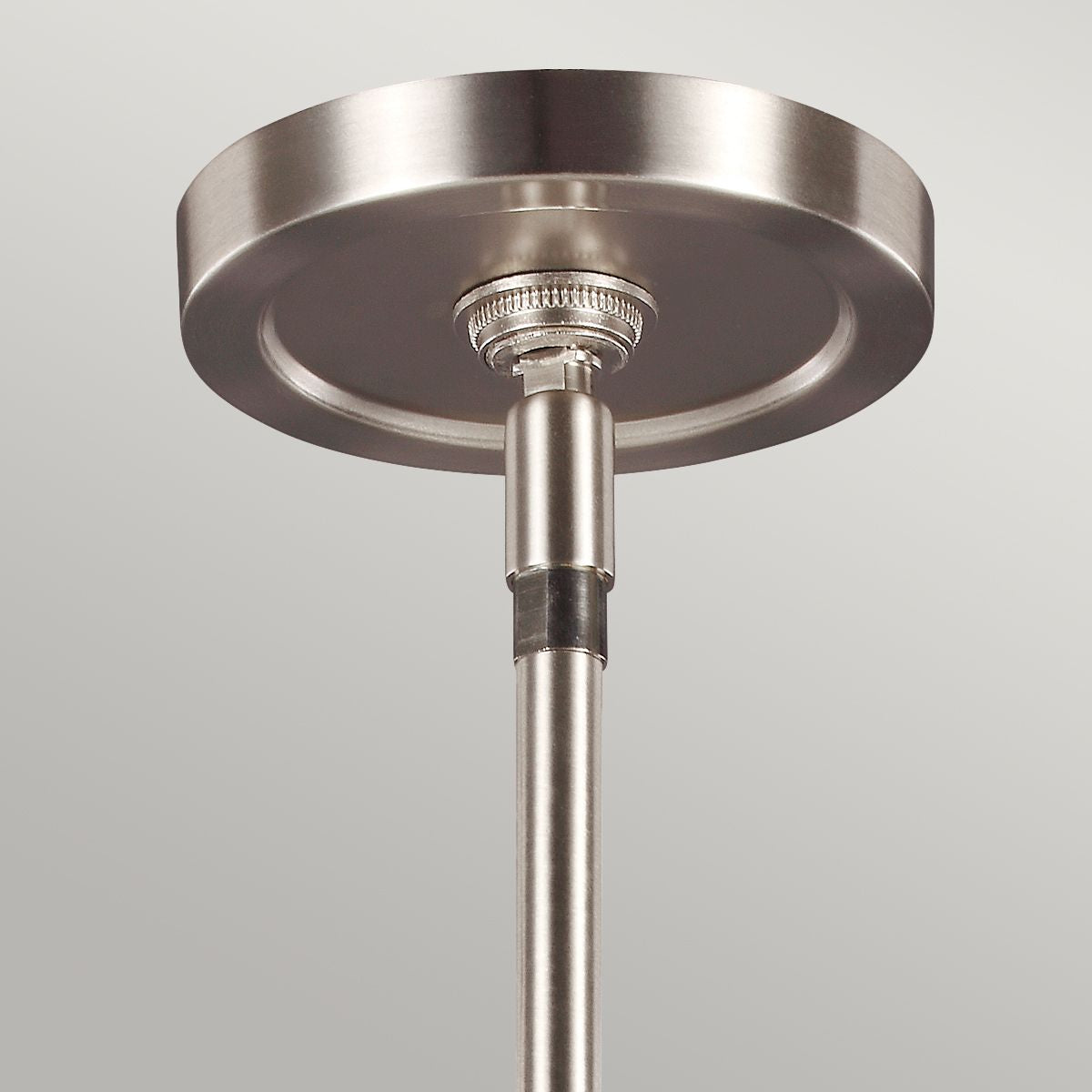 Lampa wisząca  3 klosze - (szkło, chrom, nikiel) do kuchni salonu sypialni (3xE27) Feiss (Prospect)