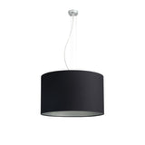 Lampa wisząca - abażur 50cm (czarno - srebrna) 3xE27, Aldex (Barilla) 954E