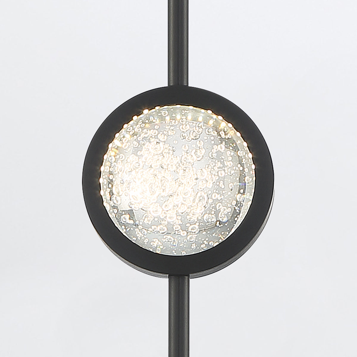 Lampa wisząca Barletta - 1 źródło światła - Matowa czerń, Eurofase - ePlafoniera.pl