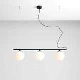 Lampa wisząca Beryl Glass 3 Black - Aldex, 1006E1 (3xE14)