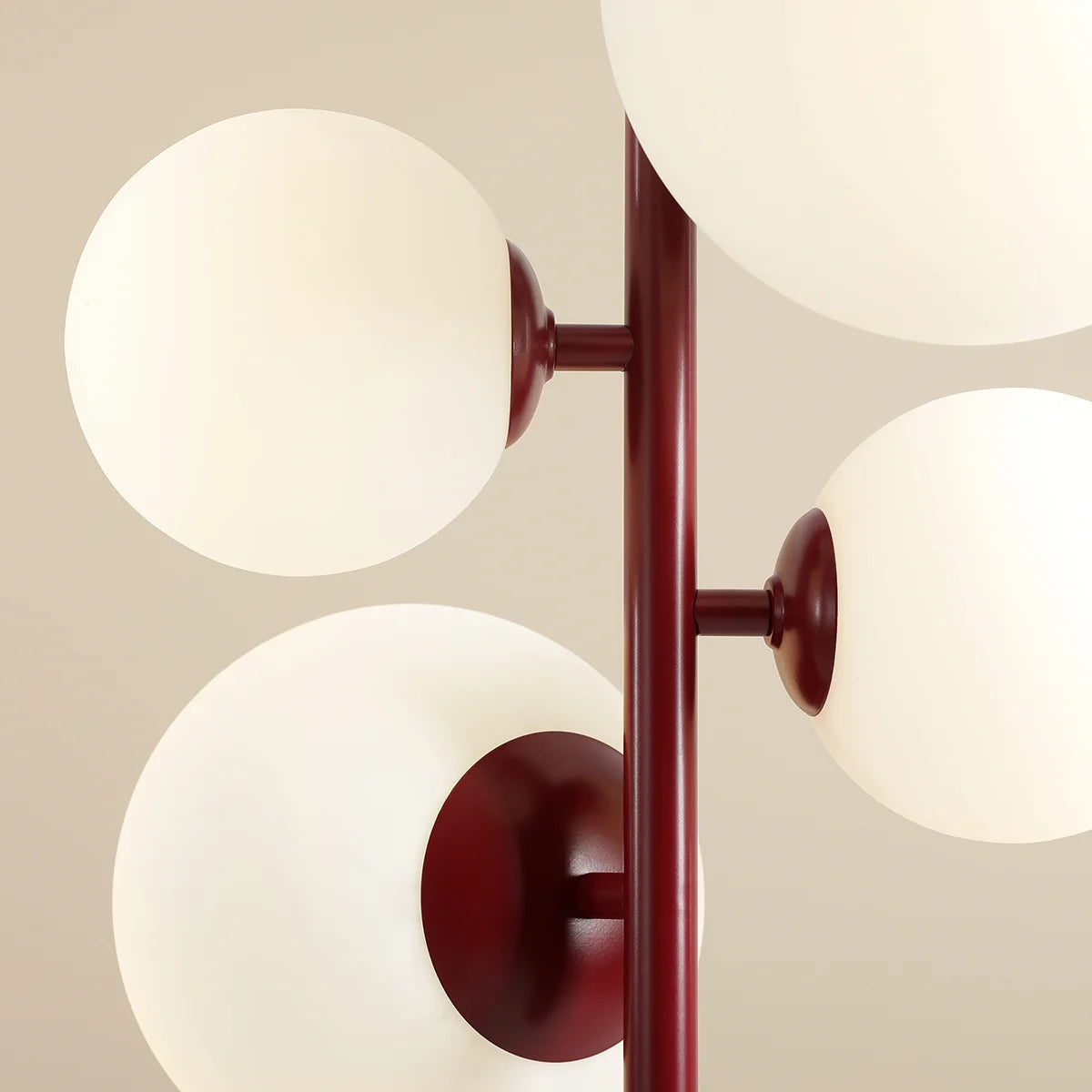 Lampa wisząca Bloom 4 Colours: Red Wine, Beige i Mustard - Aldex