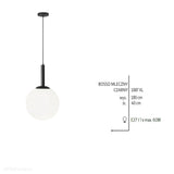 Lampa wisząca Bosso Grande 40 - Aldex, 1087XL1 (E27)