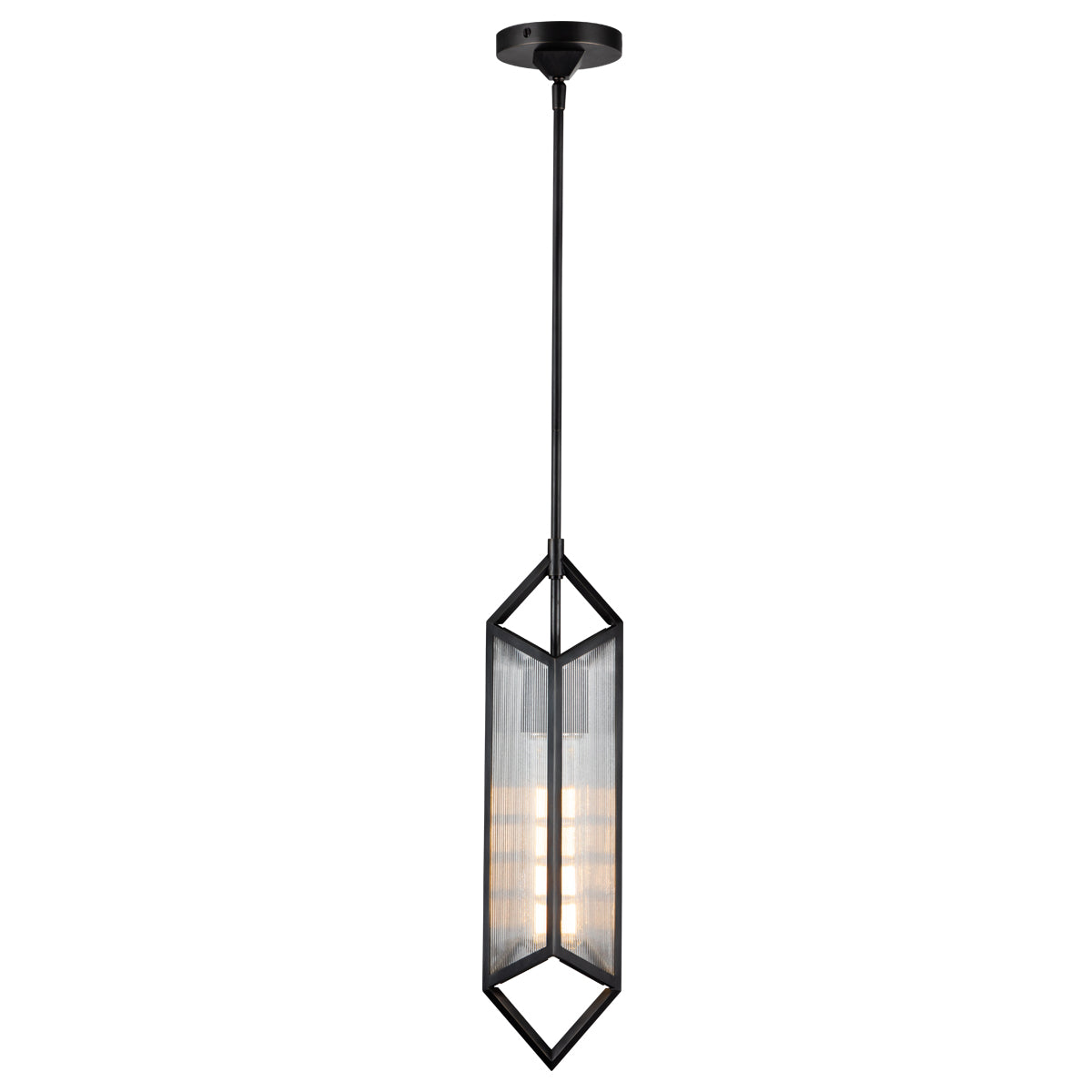 Lampa wisząca Cairo - 1 źródło światła - Miejski brąz, Alora - ePlafoniera.pl