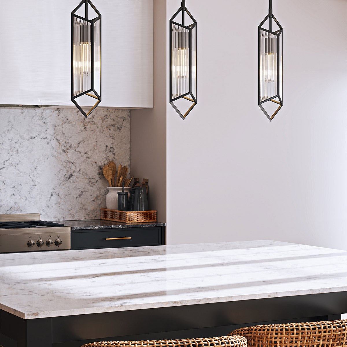 Lampa wisząca Cairo - 1 źródło światła - Miejski brąz, Alora - ePlafoniera.pl