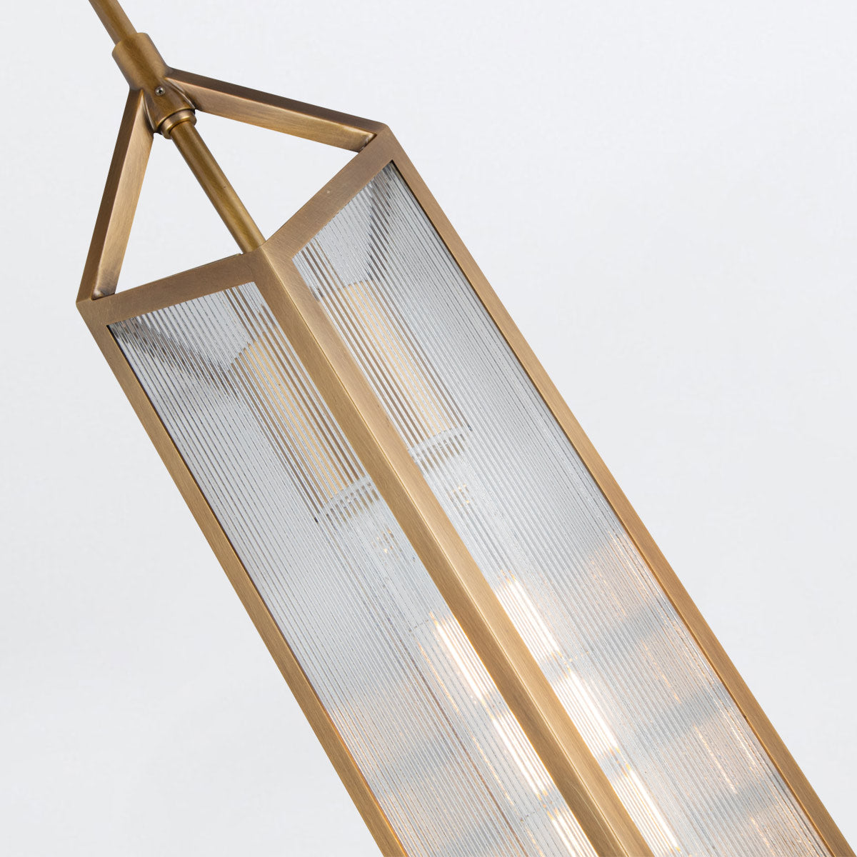 Lampa wisząca Cairo - 1 źródło światła - Vintage mosiądz, Alora - ePlafoniera.pl