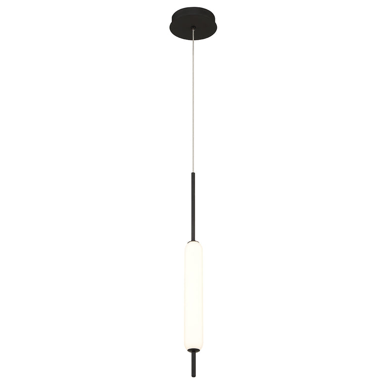 Lampa wisząca Cumberland - 1 źródło światła - Matowa czerń, Eurofase - ePlafoniera