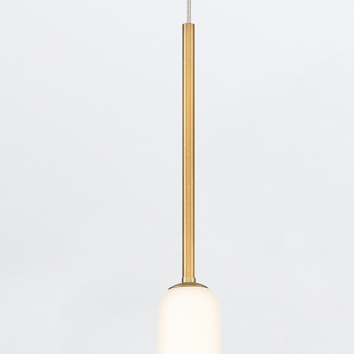 Lampa wisząca Cumberland - 1 źródło światła - Szczotkowane złoto, Eurofase - ePlafoniera.pl